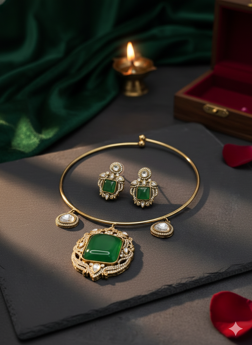 The Baroque Victorian Bling Hasli Set