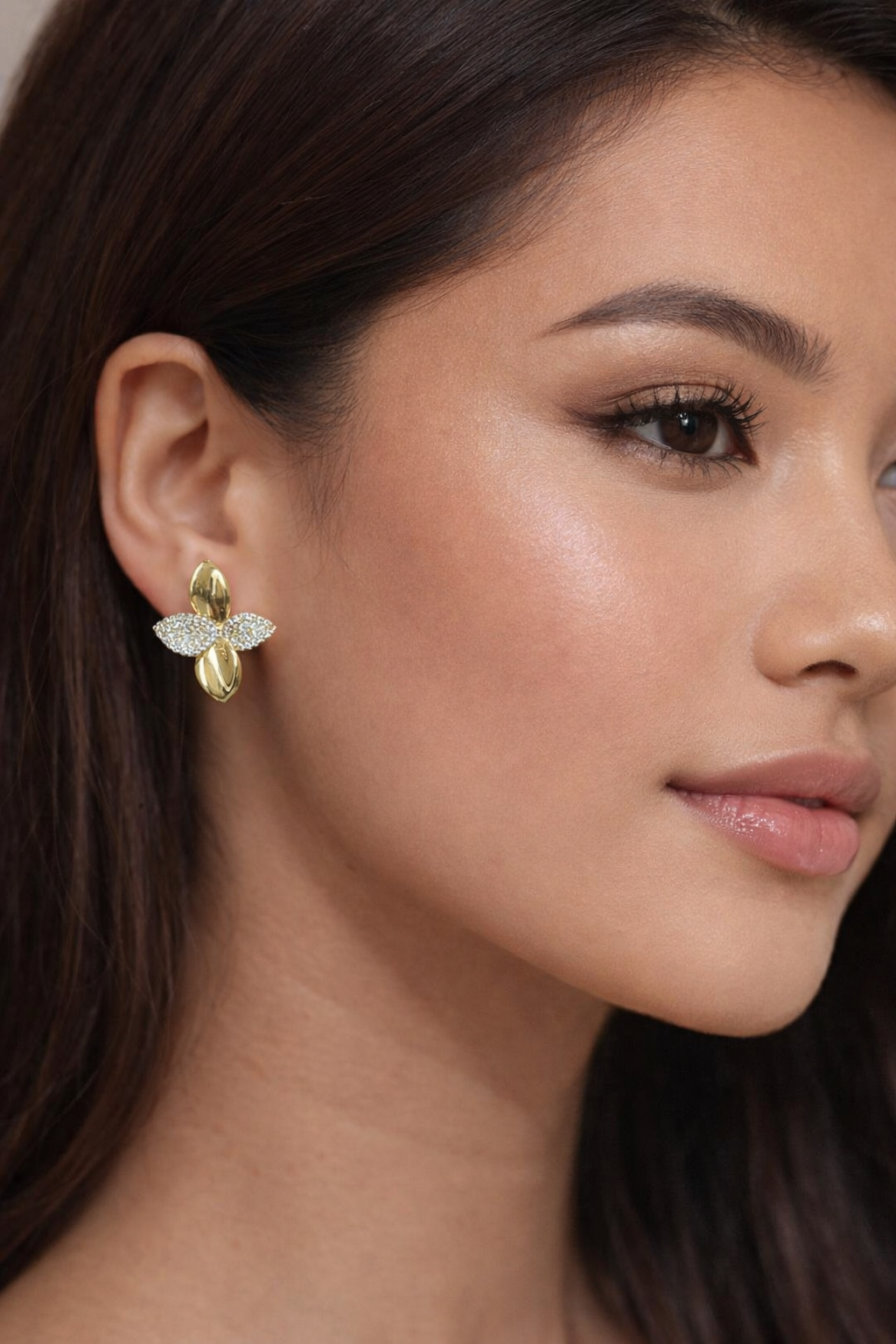 Golden Bloom Studs