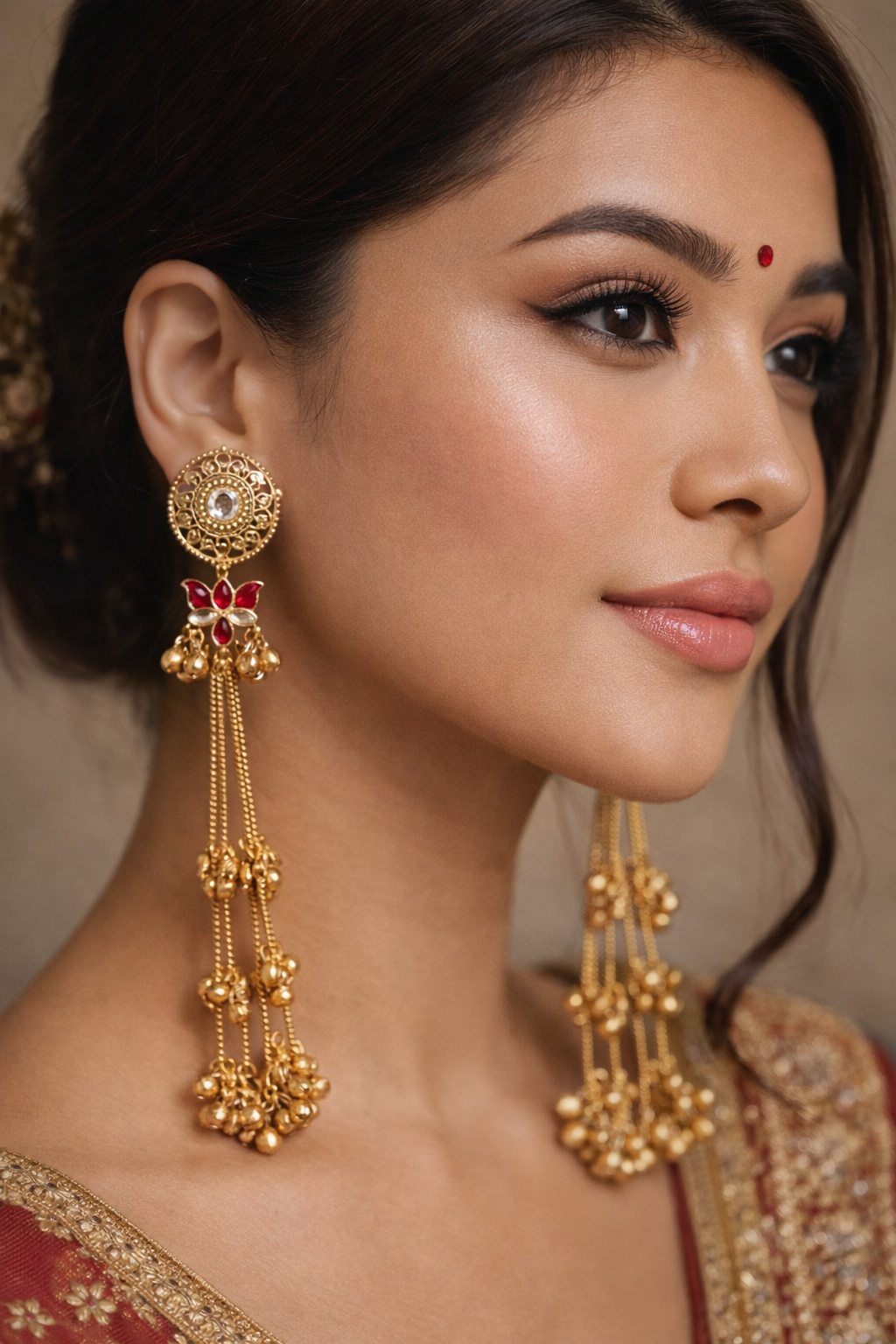 Rajkumari Tassel Kashmiri Earrings